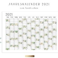 Jahresplaner-2021-Wandkalender-Bloomy-Green-Kollektion