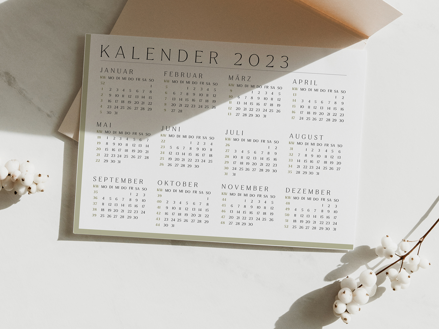 Hell-Grün-Khaki-Kalender-querformat-2023