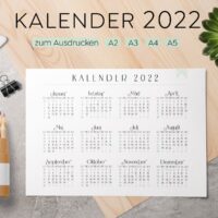 Druckvorlage-Kalender-2022-zum-Ausdrucken-Digital-A4-A2-Wandkalender